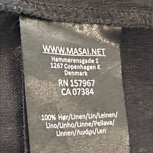 Masai Linen Dress - Picture 4 of 5